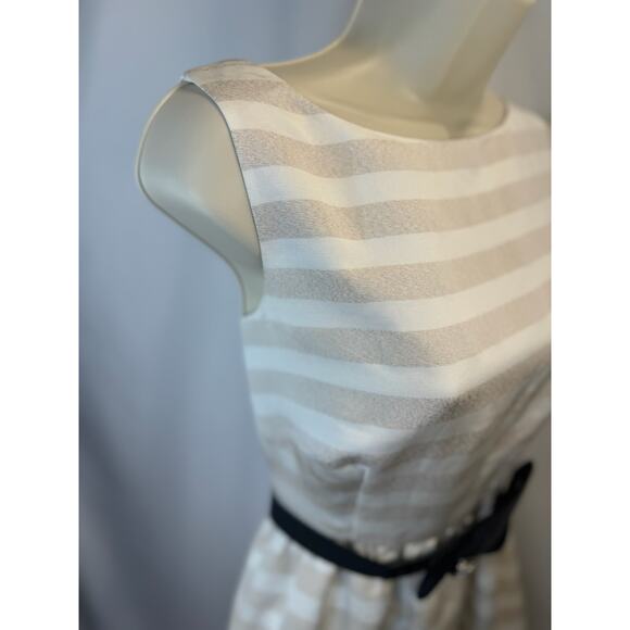 NWT Lilly Pulitzer Eryn Dress - Cameo White Swizzle Stripe - Size 6 - Picture 8 of 13